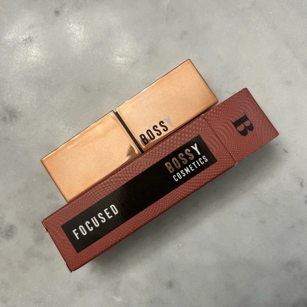 Bossy Cosmetics Bullet Lipstick FOCUSED Power Woman Essentials Makeup Lip New